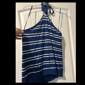 Navy NY&Co Halter Top